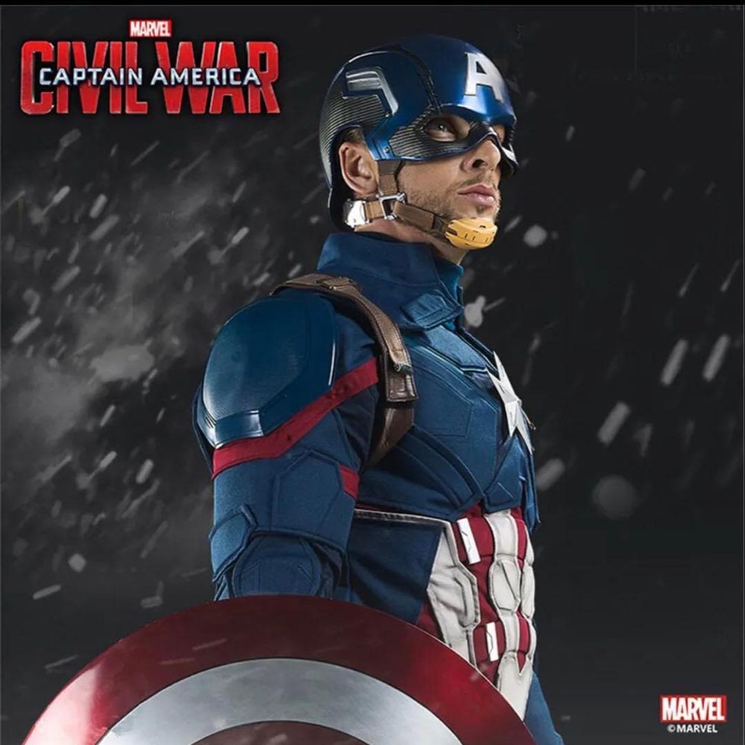 公式 キャプテン・アメリカ ヘルメット マスク コスプレ フィギュア