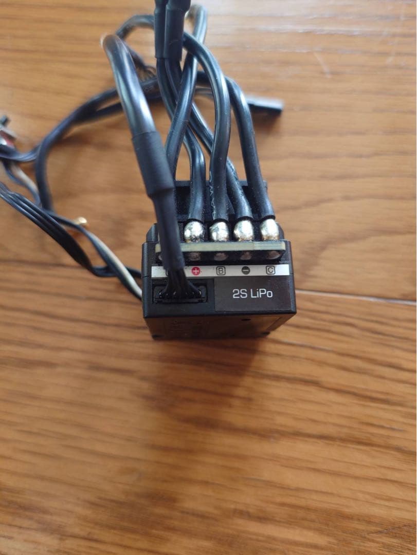 ホビーウイング justock G3S ESC とタミヤ 15.5 ブラシレス