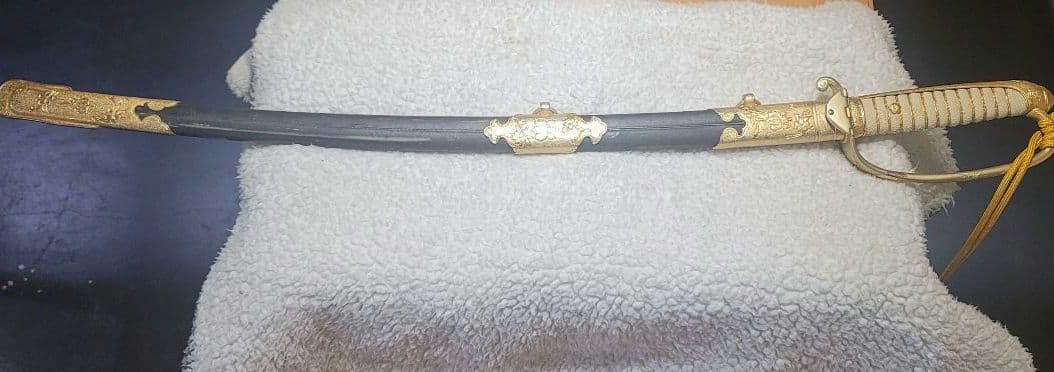 サーベル式軍刀　指揮刀　軍刀　摸造刀