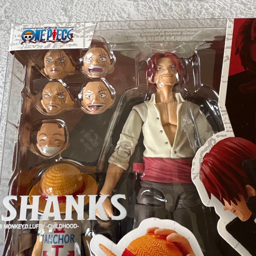 ワンピース フィギュア S.H.Figuarts シャンクス&ルフィ（少年期）