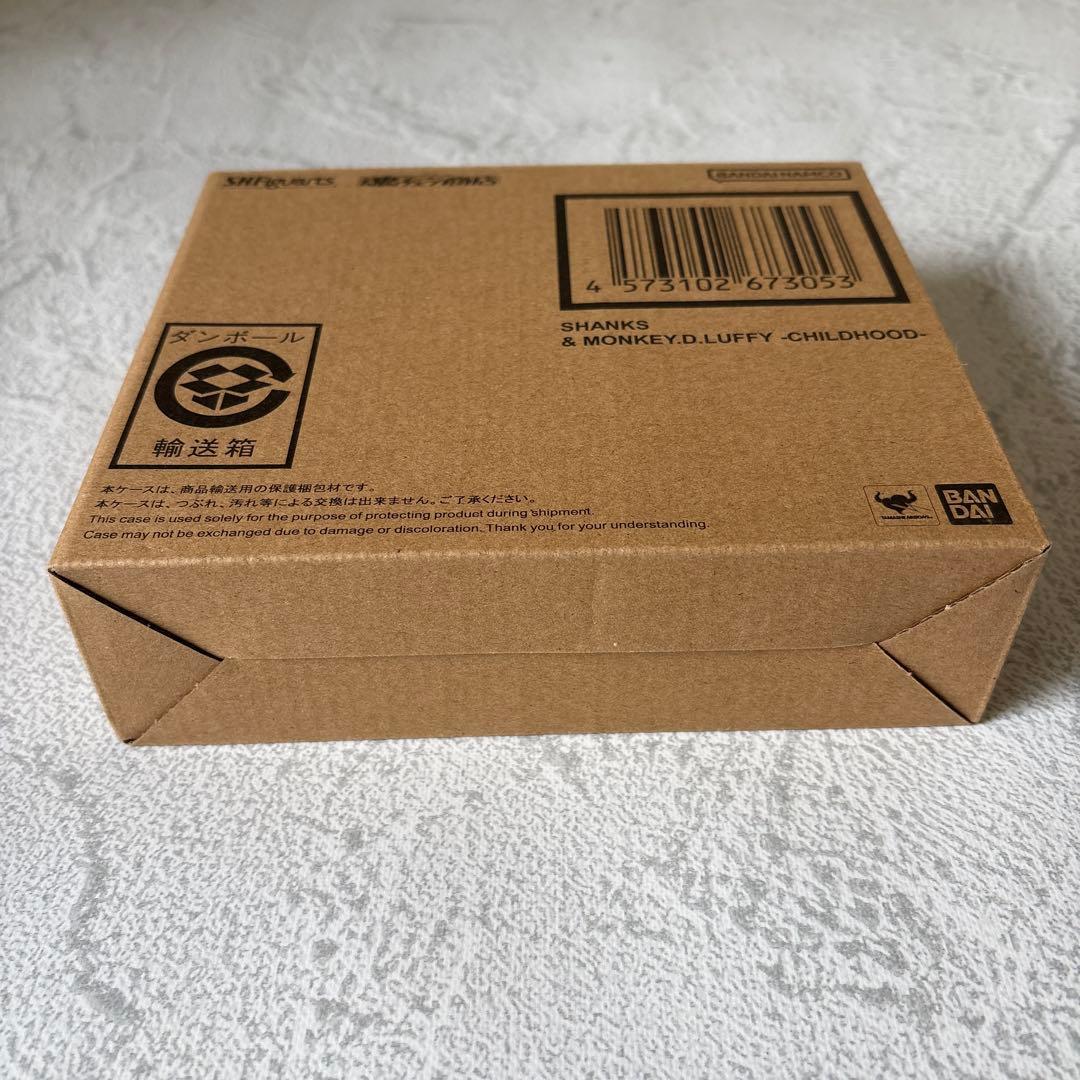 ワンピース フィギュア S.H.Figuarts シャンクス&ルフィ（少年期）