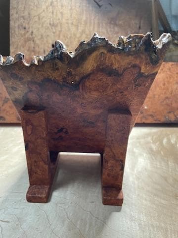 【Kentaro-papa　花梨紅白　立て掛け　ペントレイ（５本用）】