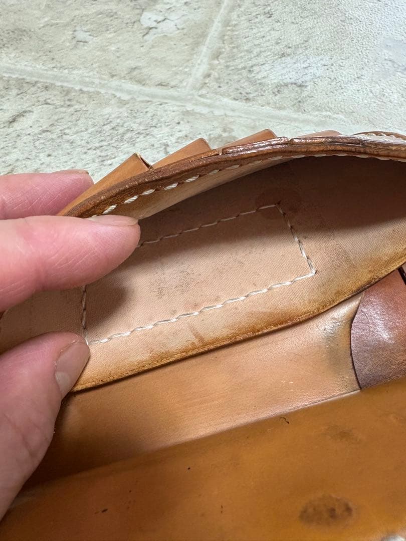 ビーズ屋公ちゃん　コードバン　　　　　　ミドルウォレット　H160xW90mm