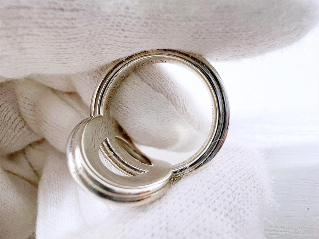 美品　エルメス　シェーヌダンクル24　SV925　リング　指輪　51　約11号