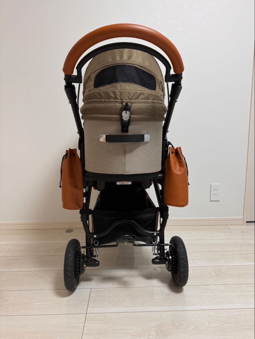 AIRBUGGY エアバギー ペットカート DOME3 ラージ カカオ 美品