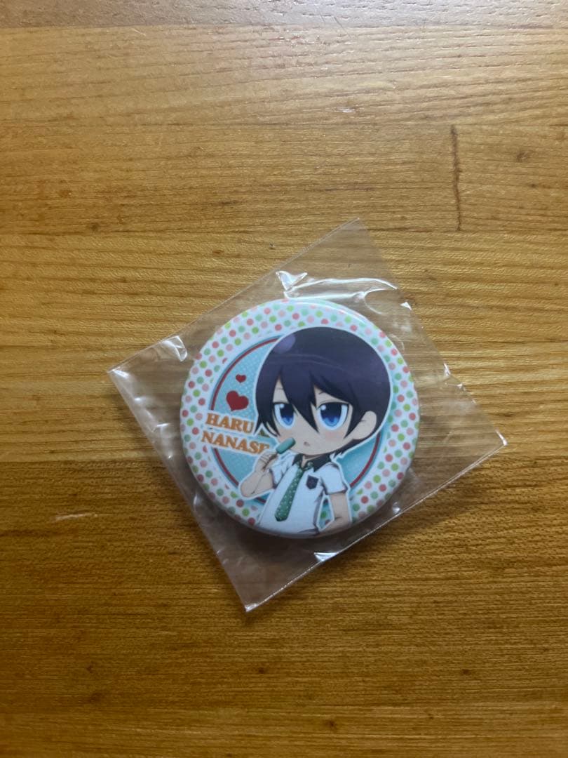 Free! ハイスピード　缶バッジ 七瀬遙