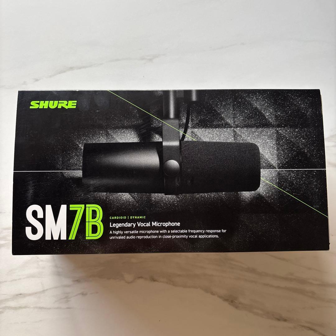 【新品未使用】Shure シュア SM7B USB変換アダプター付き