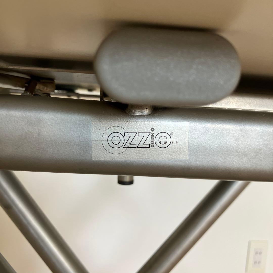 OZZIO 昇降 伸長 ダイニングテーブル 白　オッジオ