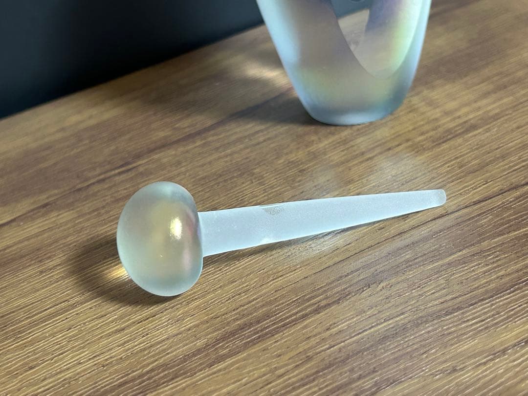 ガラス工芸 香水瓶 香水ボトル 1988年　作家物