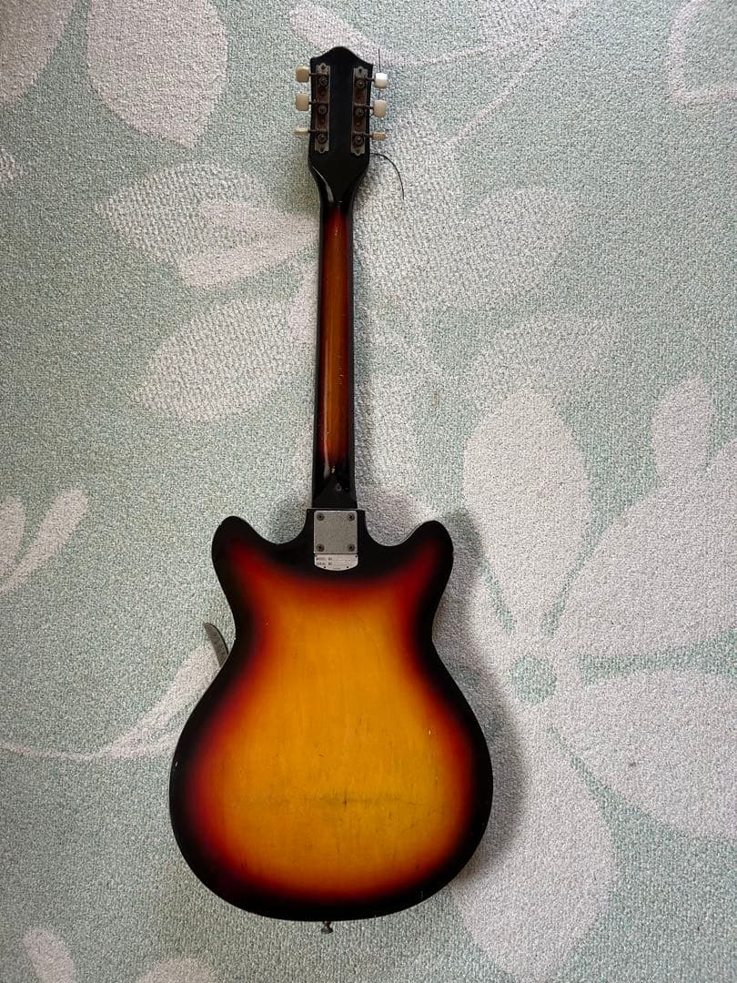 TEISCO EP-2L テスコ　サンバースト セミアコギター　1960年代