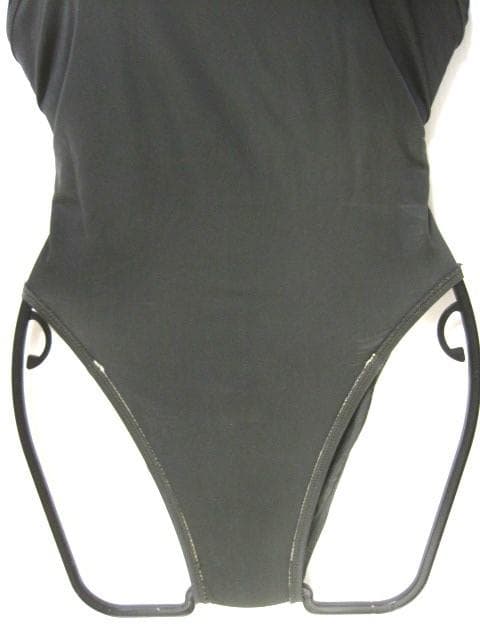 asics 競泳水着 　ガンメタ　Lサイズ