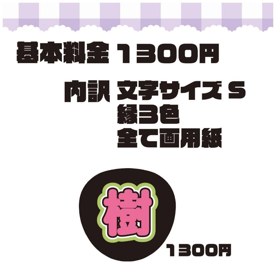 ☺︎様 名前うちわ ネームボード 文字パネル セミオーダーページ