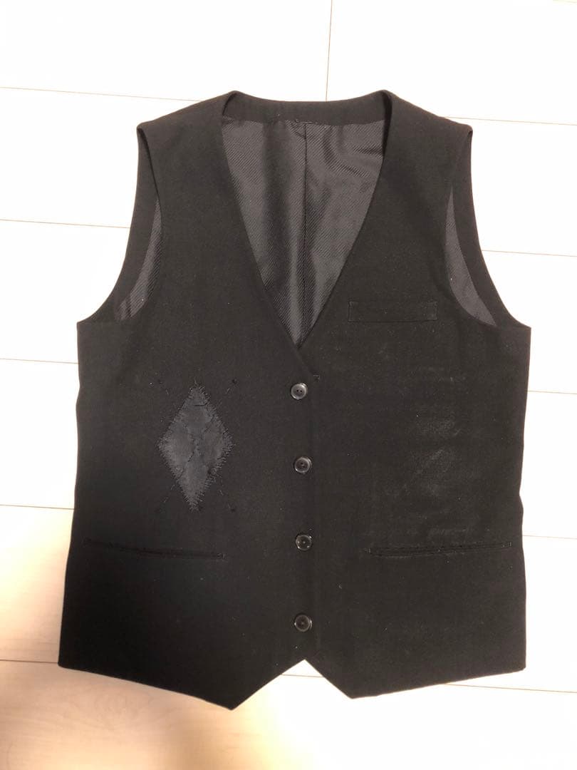 【希少】NUMBERNINEナンバーナイン★ベスト黒2（M）