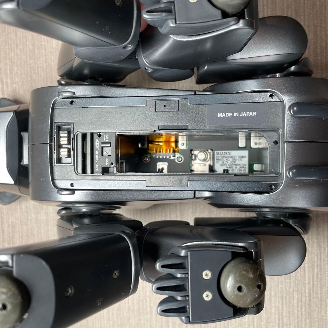 ソニーSONY エンターテイメントロボットアイボAIBO ERS-210ブラック
