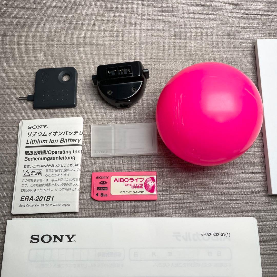 ソニーSONY エンターテイメントロボットアイボAIBO ERS-210ブラック