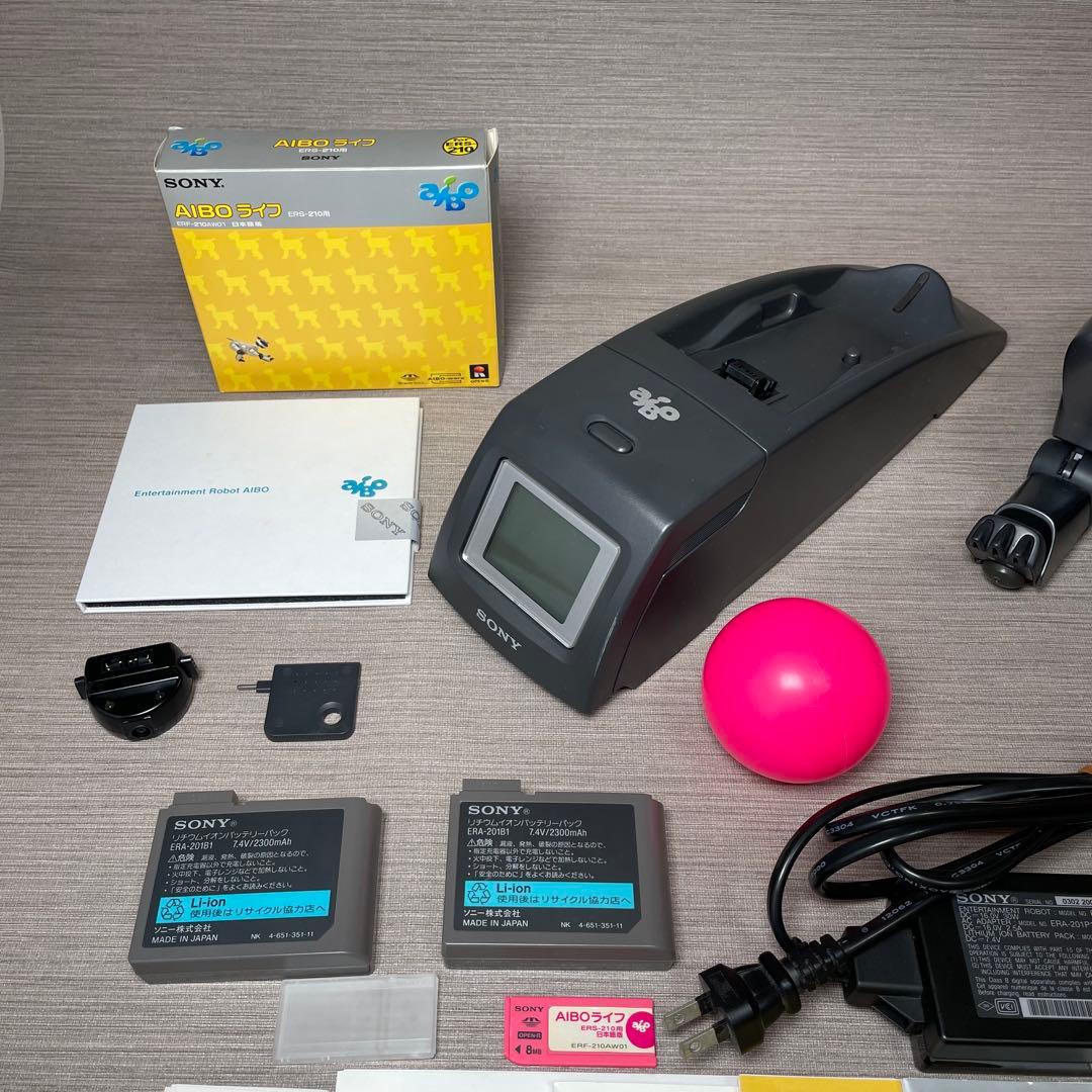 ソニーSONY エンターテイメントロボットアイボAIBO ERS-210ブラック