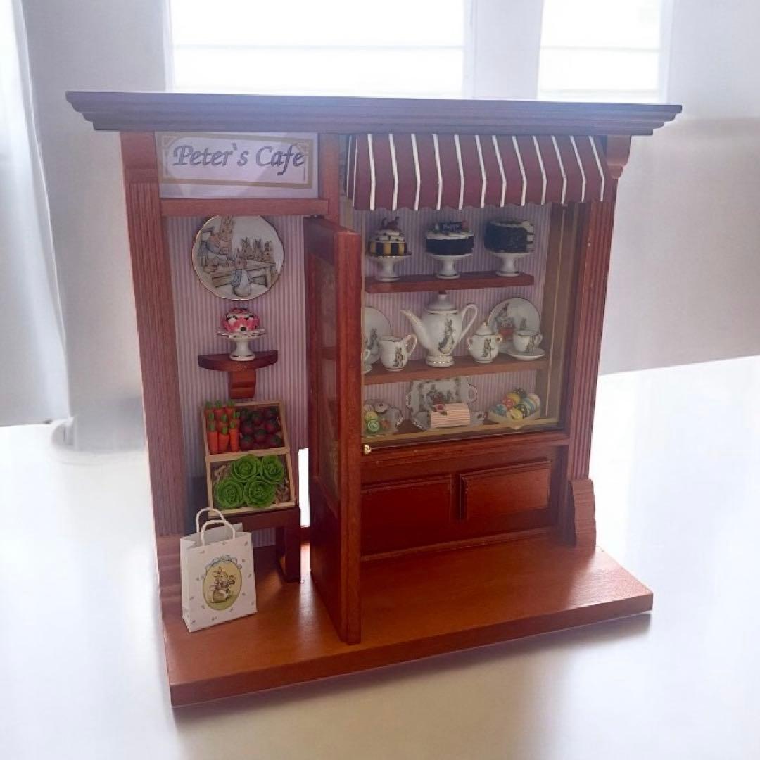 新品未使用【希少】ロイターポーセレン ドールハウス ◆ ピーターラビットカフェ