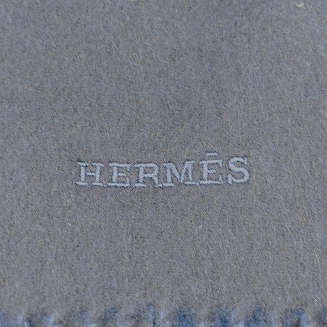 エルメス カシミヤ レクトヴェルソ リバーシブルマフラー