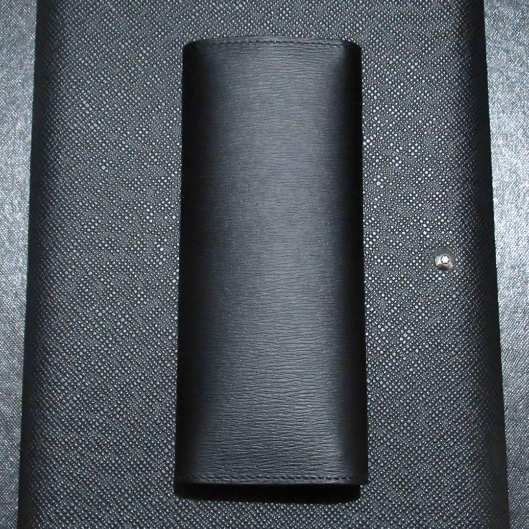モンブラン ペンケース ペンポーチ 4810 ブラック 2本用 129259