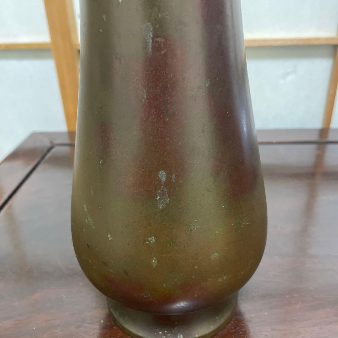 秦藏六造，銅器，花瓶，精工，インテリア，骨董，花器，鉄瓶