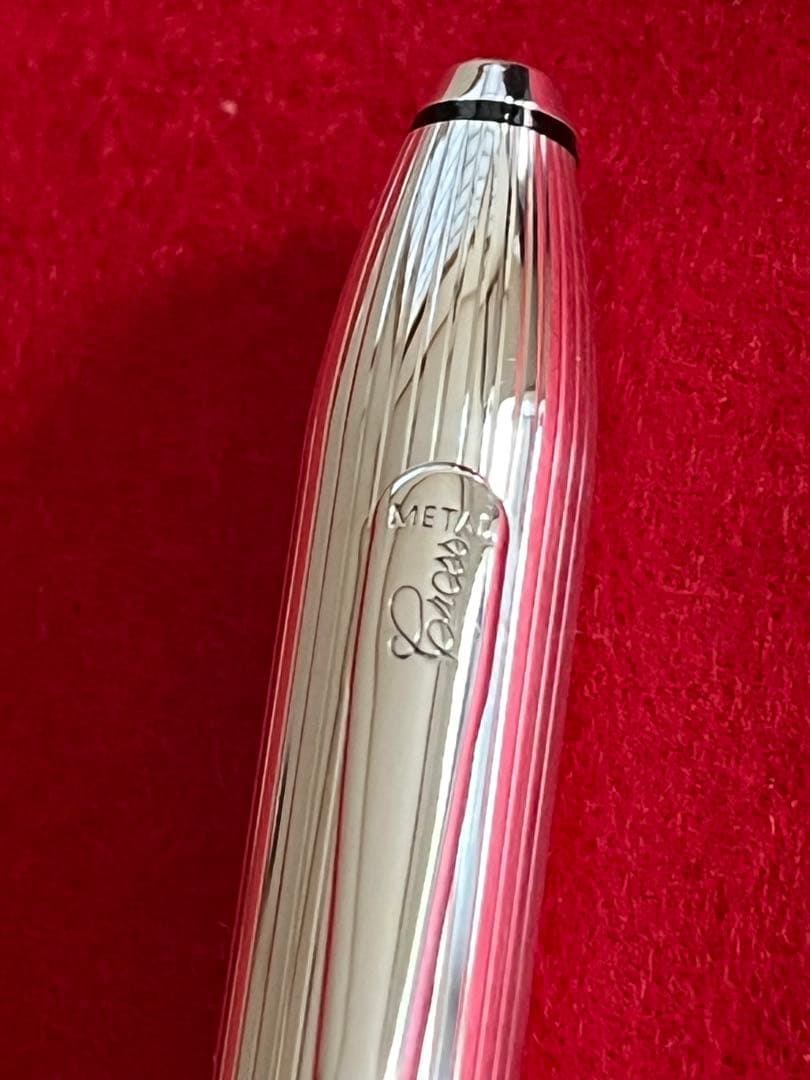 クロスボールペン タウンゼント★スターリングシルバー★❗️極美品‼️