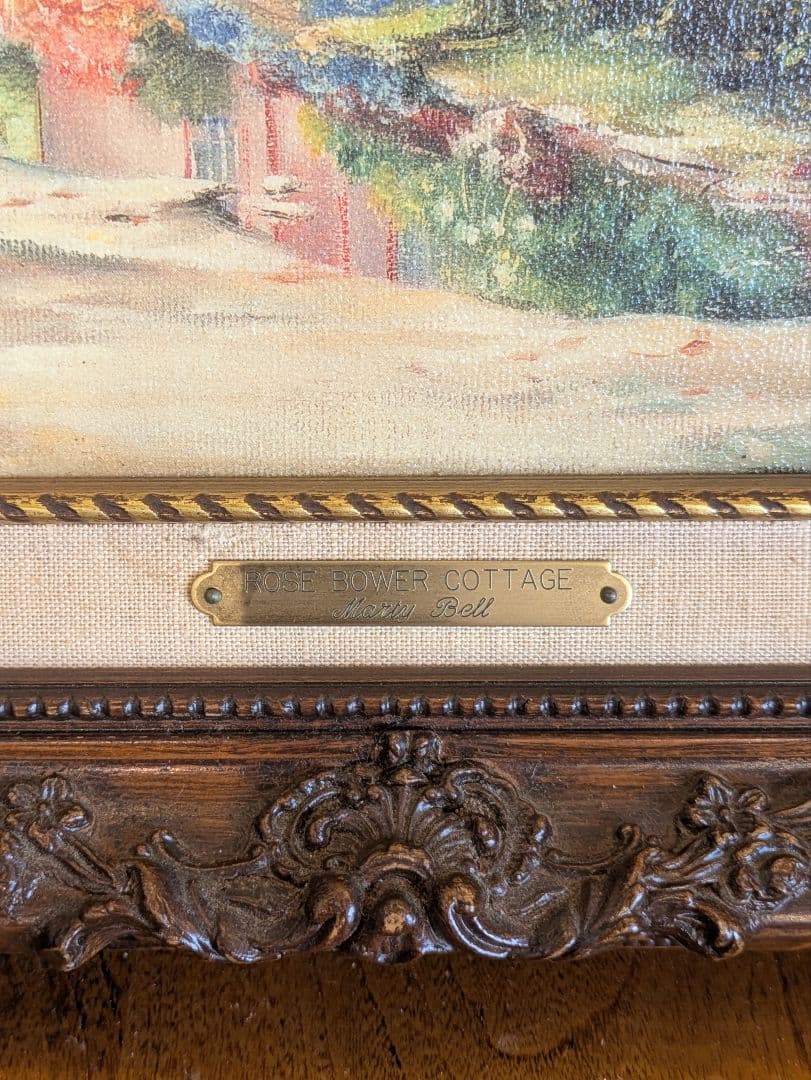 Marty Bell『Rose Bower Cottage』限定品・証明書付き