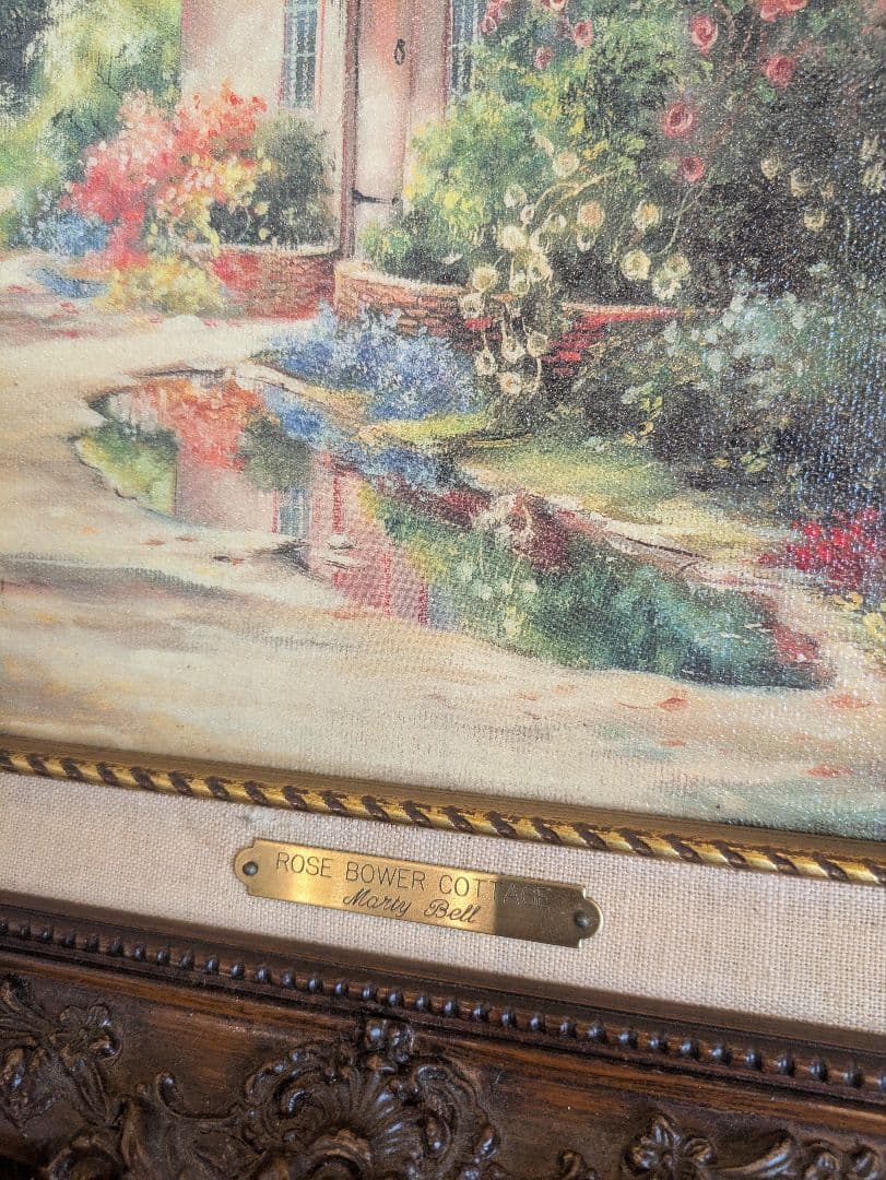 Marty Bell『Rose Bower Cottage』限定品・証明書付き