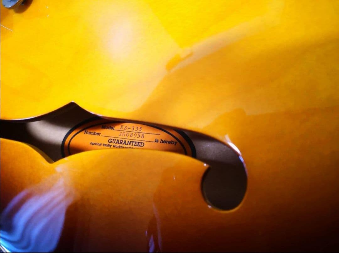 美品! エピフォンジャパン ES-335！