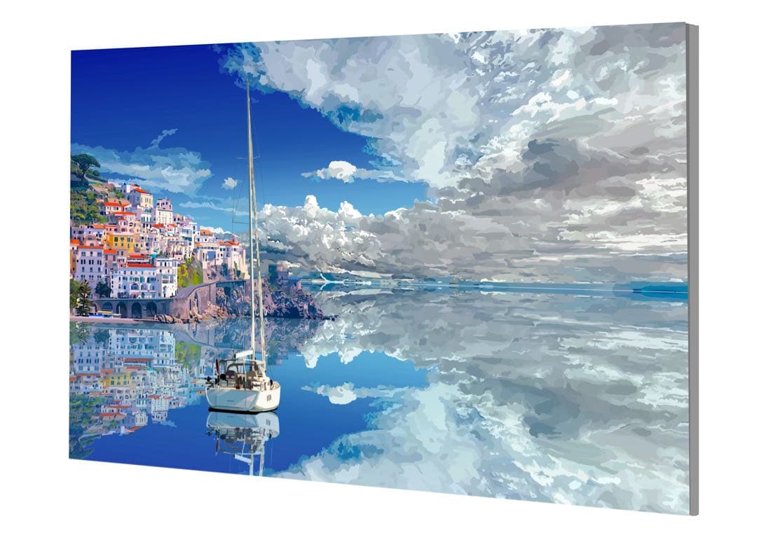 凪、アマルフィ　20点限定　絵画　自作絵画　イラスト画