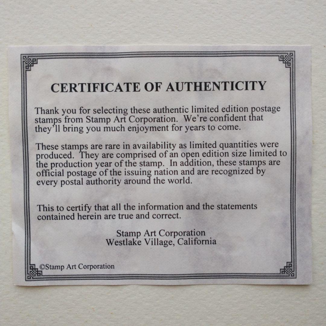 スタートレック　ヴォイジャー　切手シート額装入り　セントビンセント