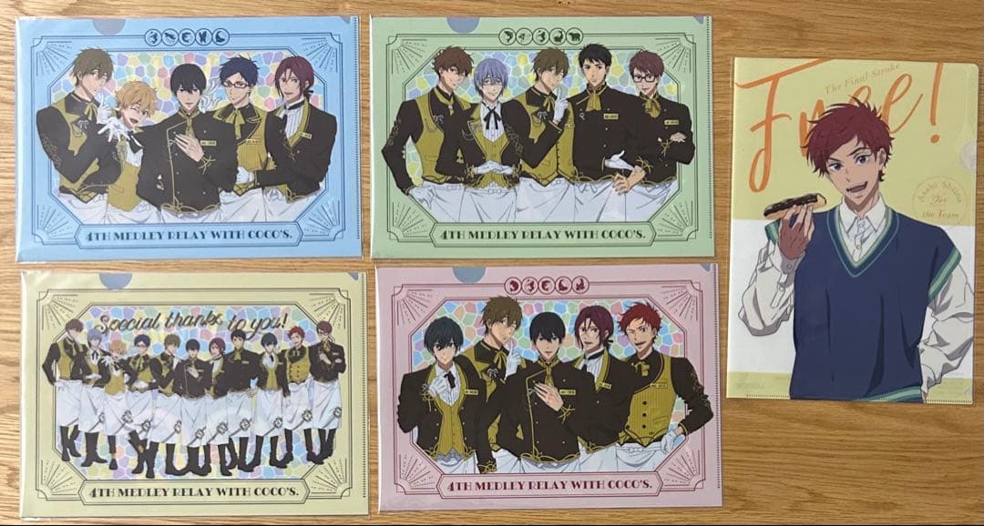 Free! ハイスピード　クリアファイル まとめ売り　100枚セット