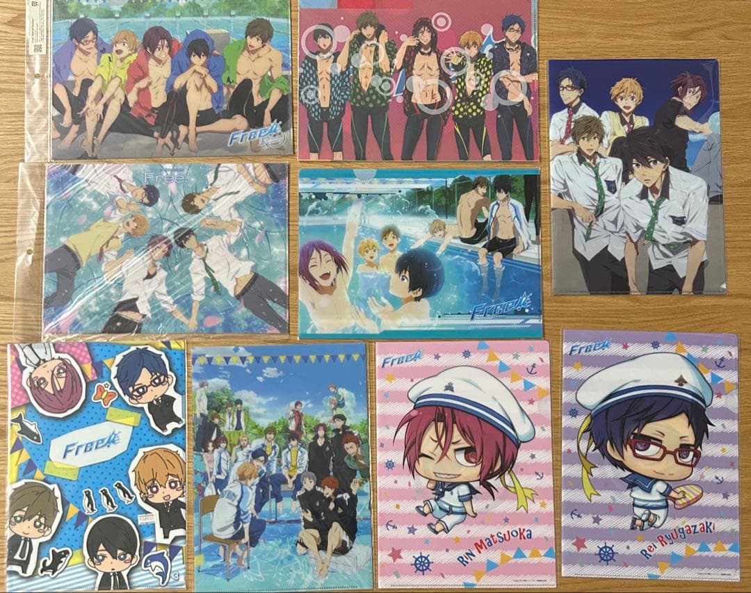 Free! ハイスピード　クリアファイル まとめ売り　100枚セット