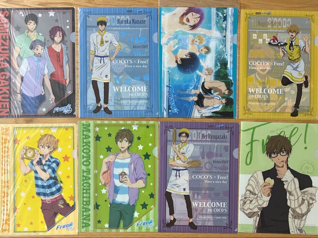 Free! ハイスピード　クリアファイル まとめ売り　100枚セット