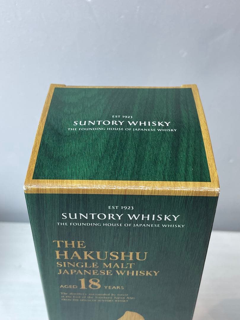 新品未開封　白州 18年 シングルモルトウイスキー 700ml