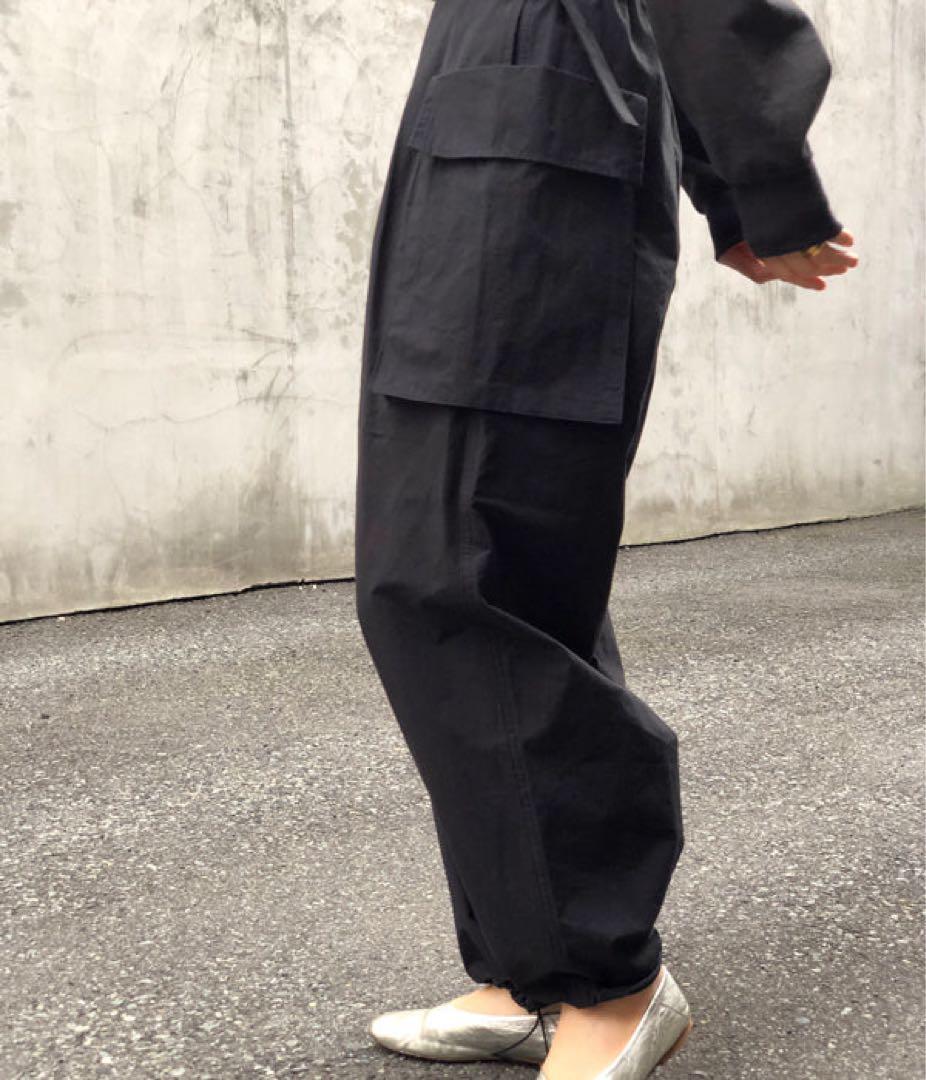 PHEENY コットンナイロン ダンプ ミリタリーパンツ 黒 良品