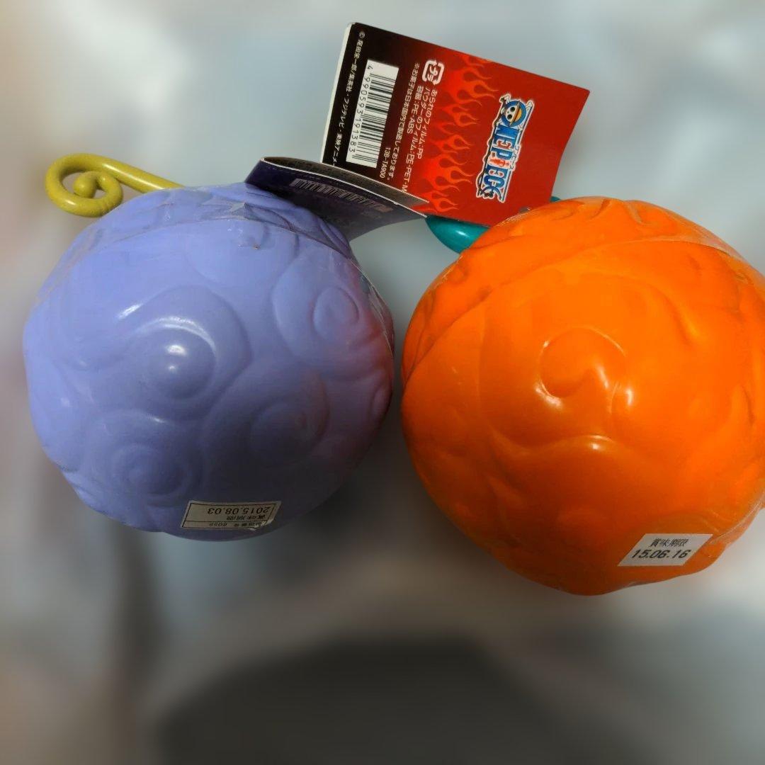 激レア　ワンピース　ジャンプショップ　悪魔の実　メラメラの実　ゴムゴムの実