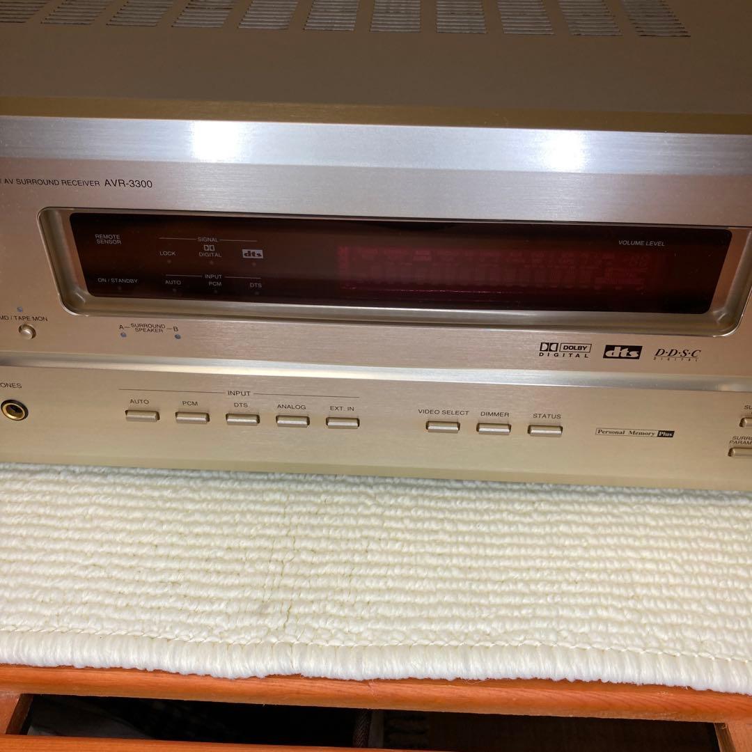【美品】DENON デノン AVサラウンドレシーバー AVR-3300