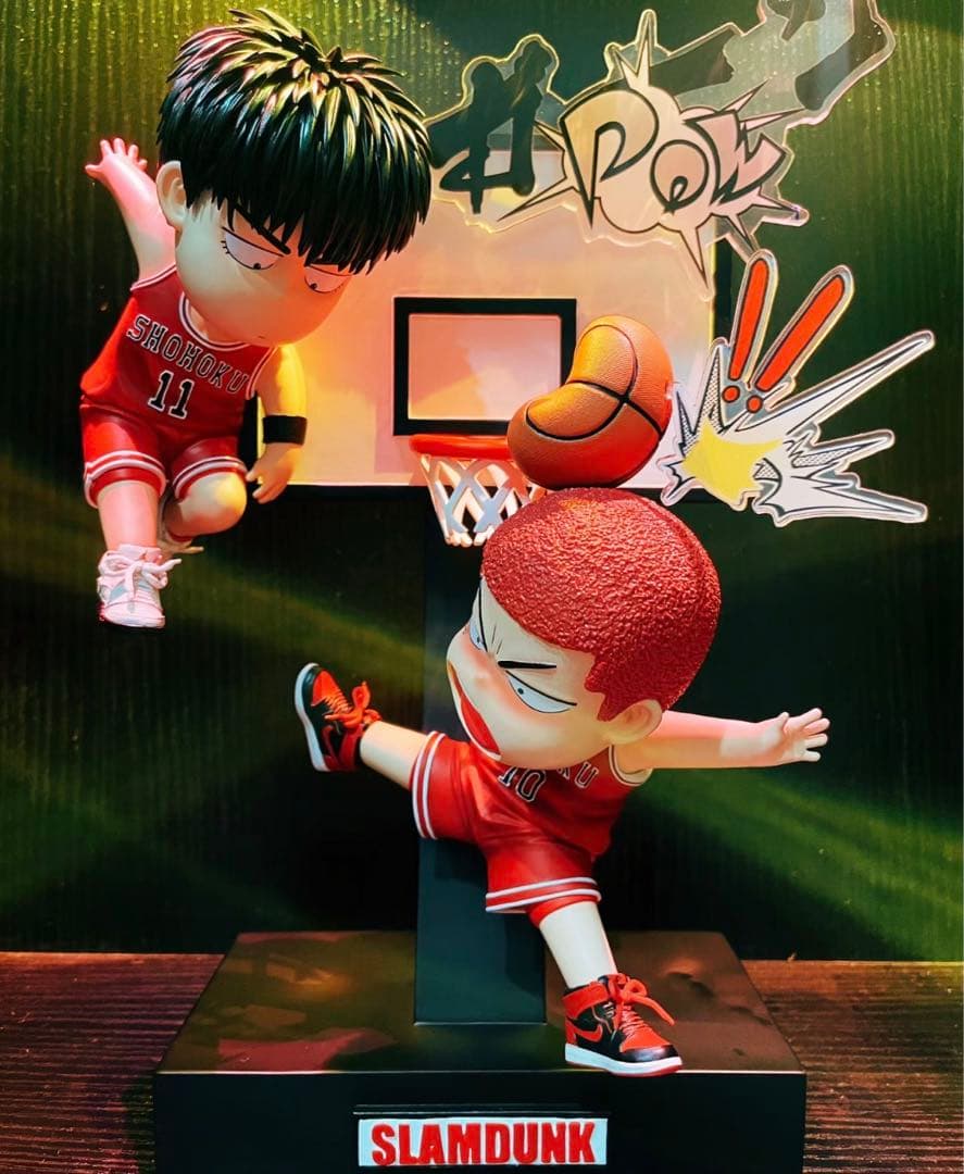 SLAMDUNK 桜木花道 流川楓 世紀 ガレージキット ガレキ スタチュー③