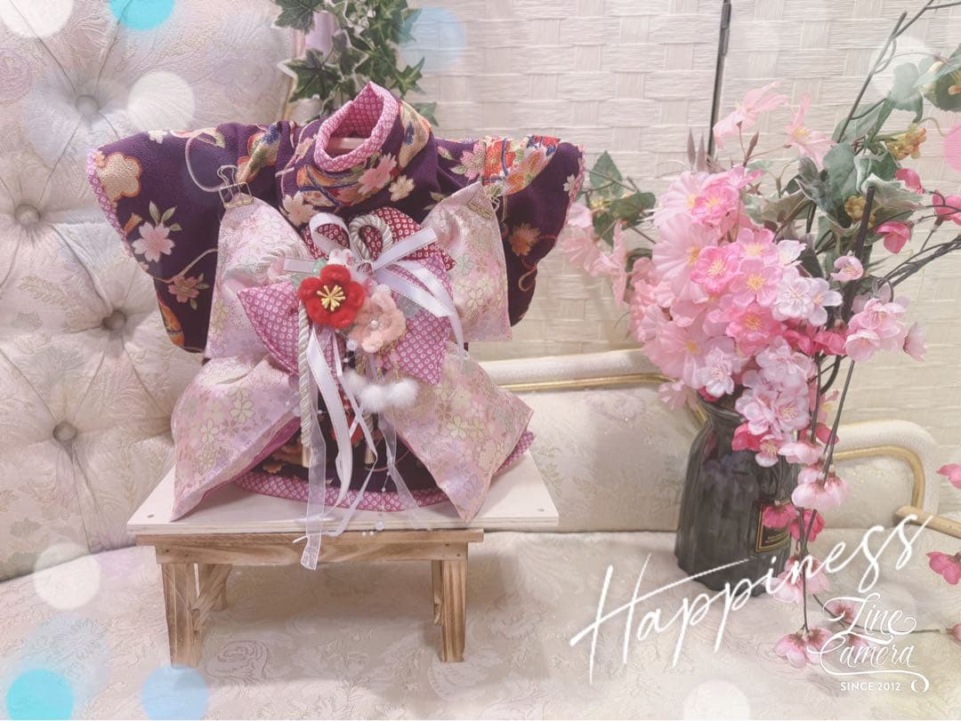 B412.pon2pan2☆オーダー☆犬2ウェイお着物☆犬着物