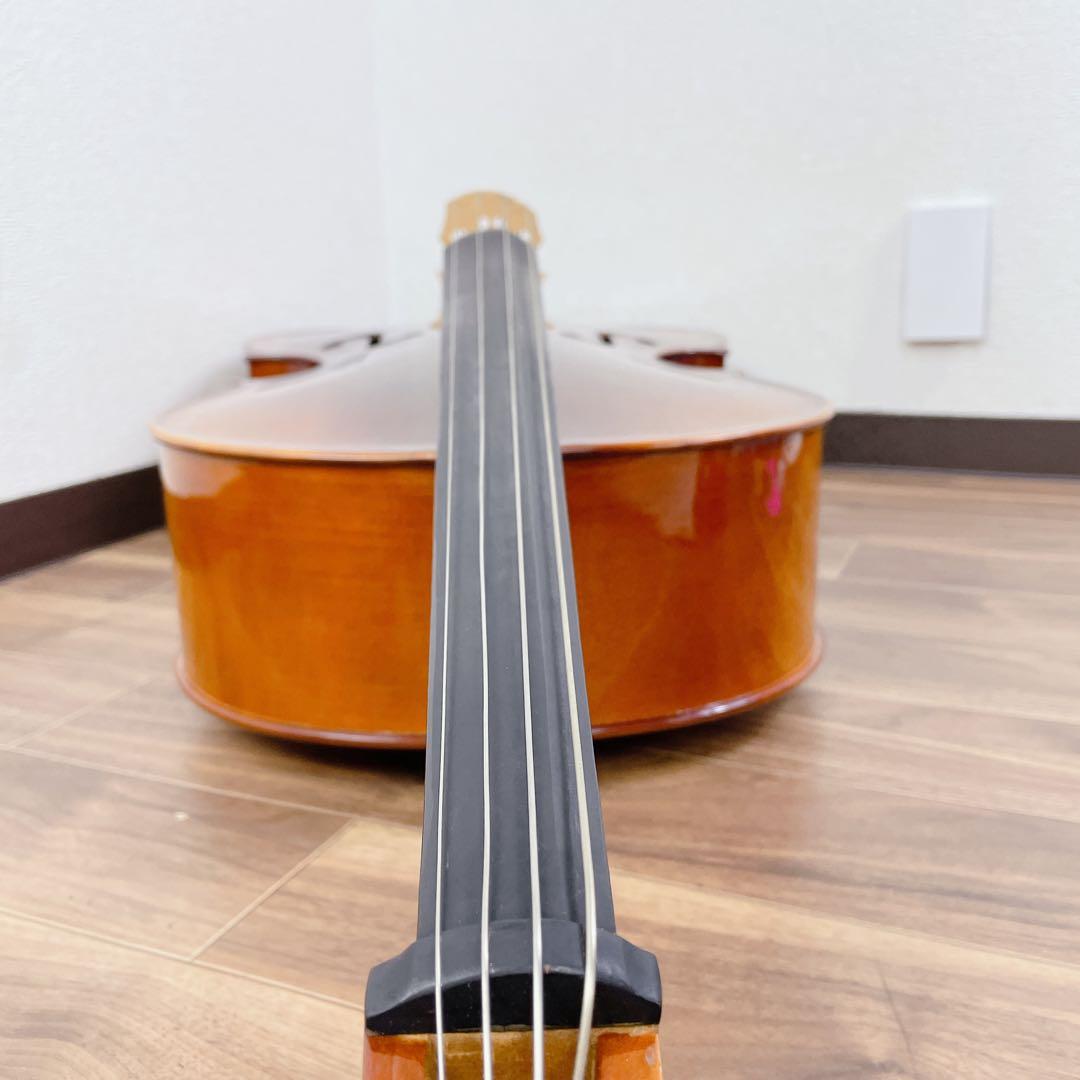 チェロ　弓付き　4/4 状態良好！ブランド不明　入門にいかがでしょうか