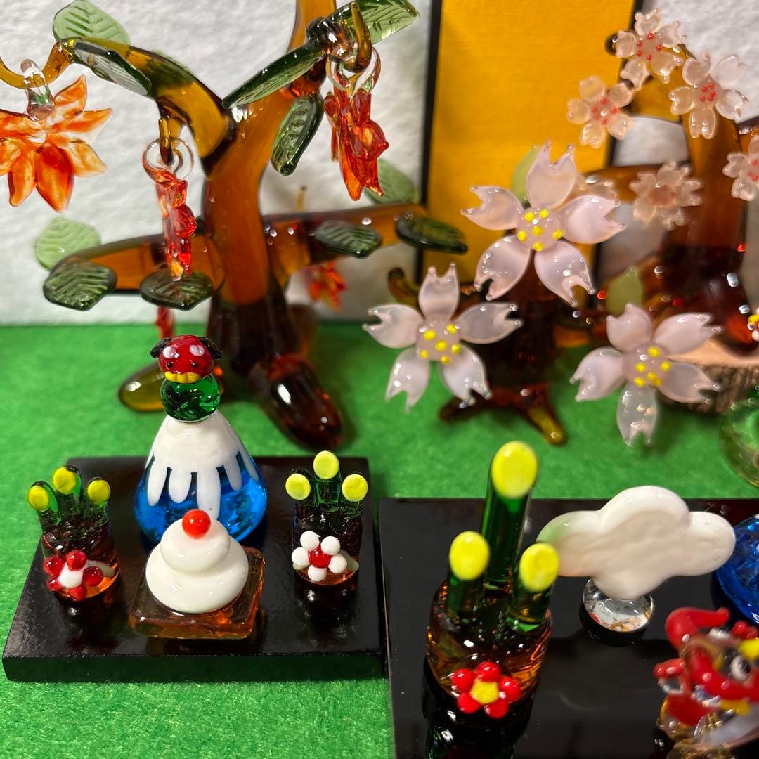 ★TM／TM★　ガラス細工　ミニチュア