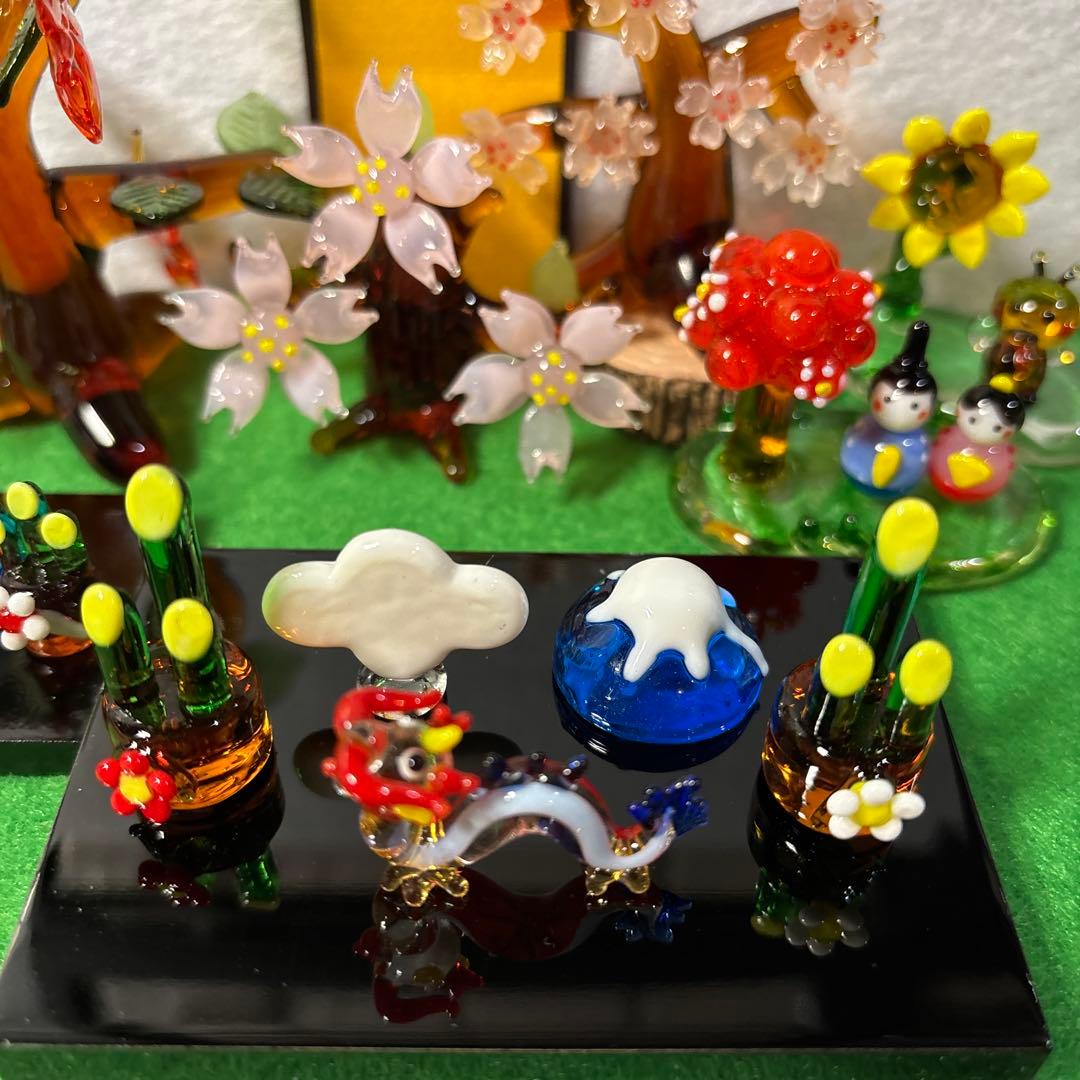 ★TM／TM★　ガラス細工　ミニチュア