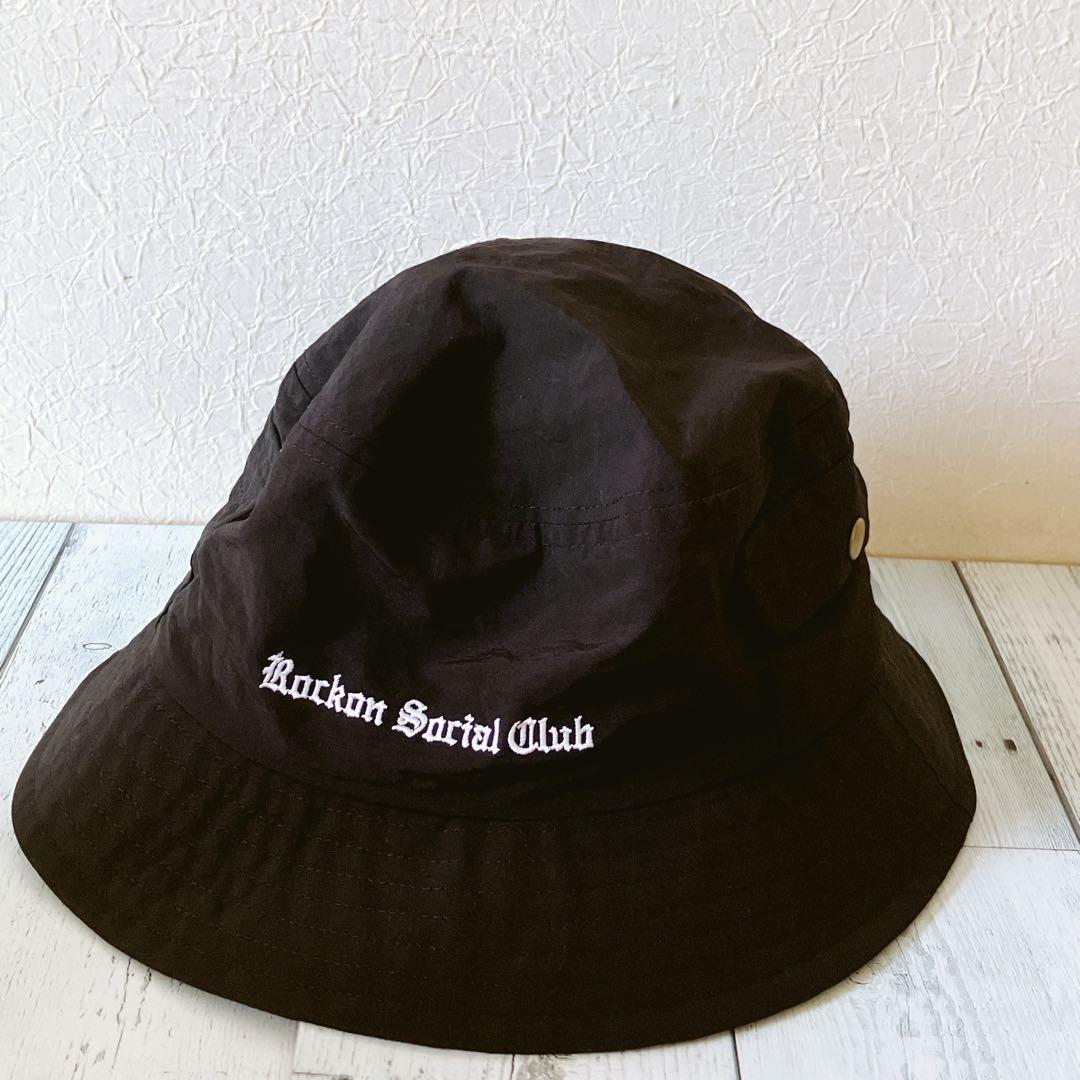 【未使用】レア:ロックオンソーシャルクラブ　ロゴバケットハット