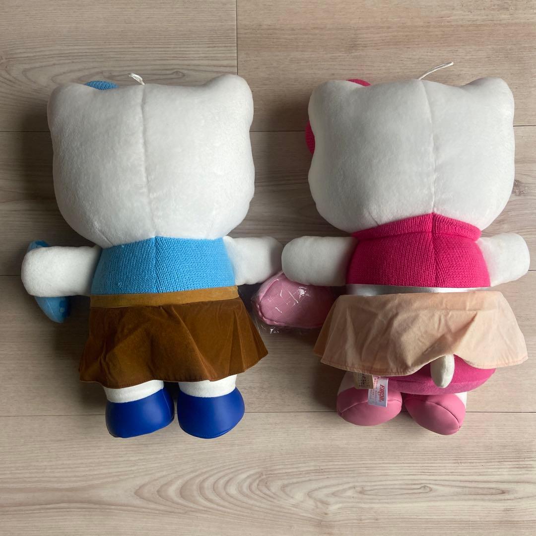 サンリオ　キティ ぬいぐるみ おでかけ　特大　平成レトロ　大きい　希少レア