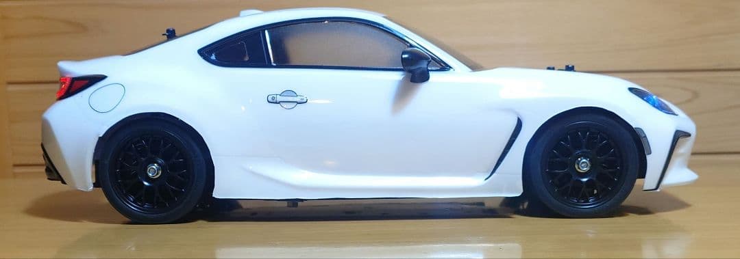 田宮RCトヨタGR86LEDライト付ファーストトライ＆プロポバッテリーセット完成