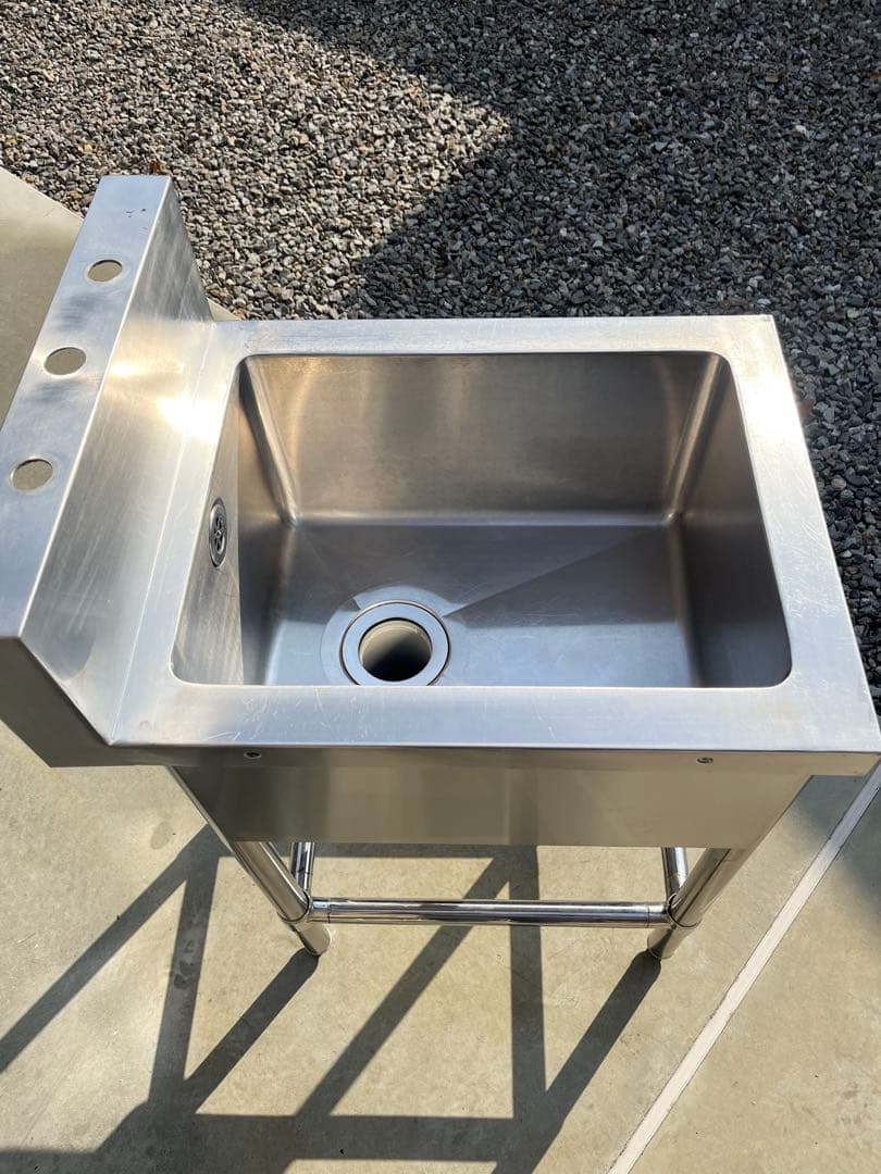 ステンレス1槽シンク 流し台 業務用　450×600×80