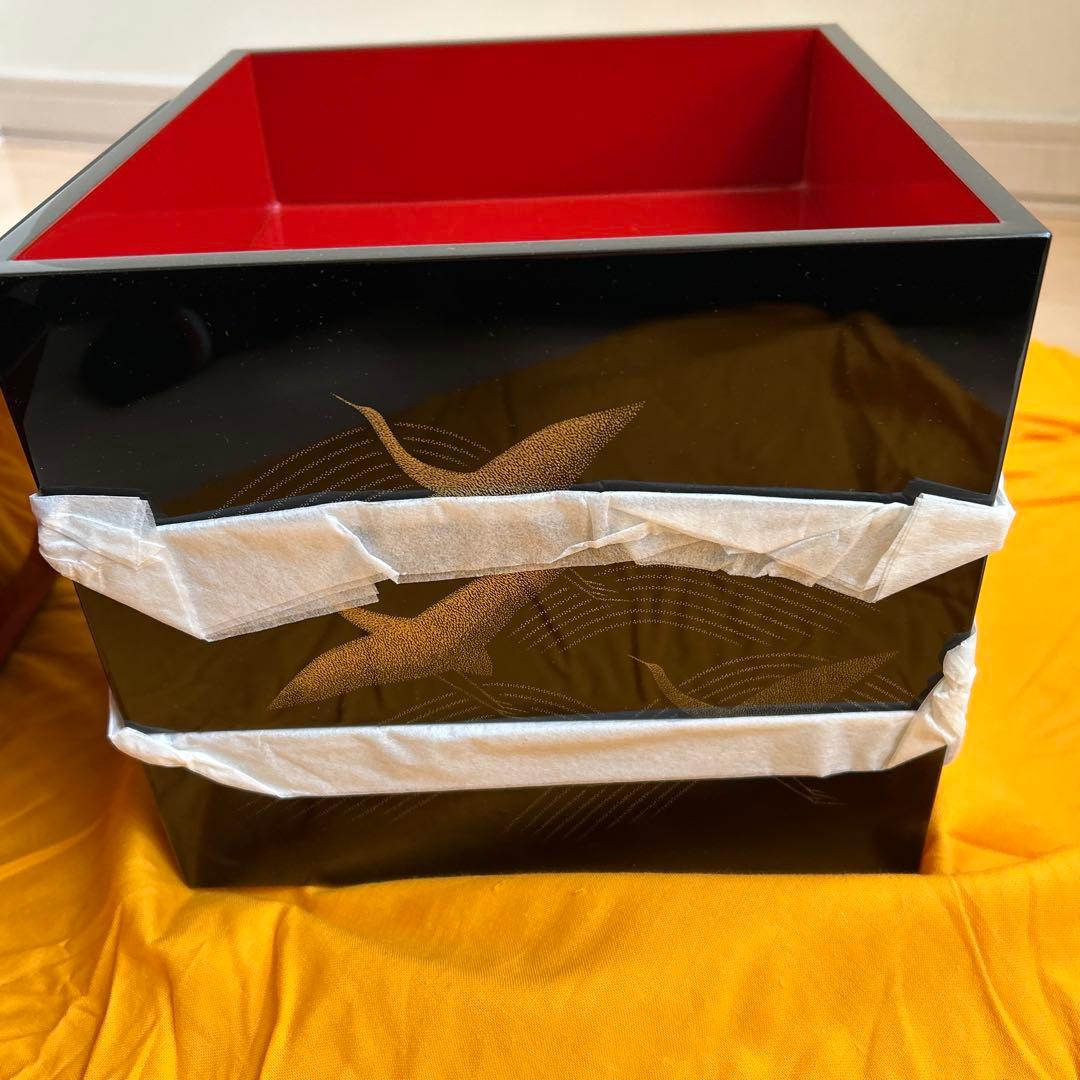 三谷吾一　輪島塗　三段重