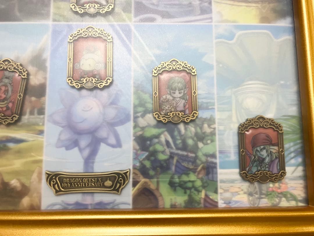 ドラゴンクエストX オンライン 10周年記念 メモリアルピンズセット　限定