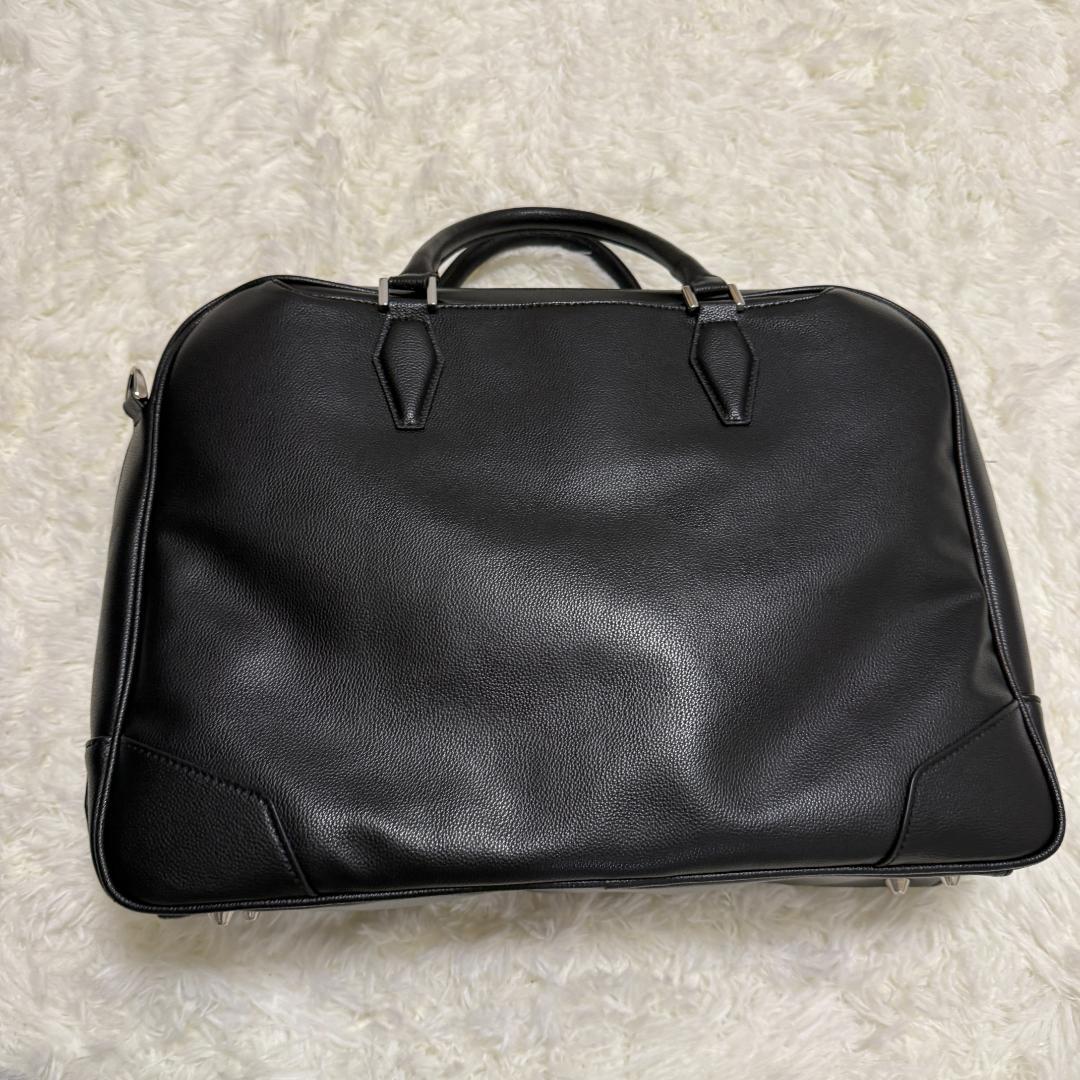 未使用品　SHIPS シップス　ビジネスバッグ　ブリーフケース　ブラック　メンズ
