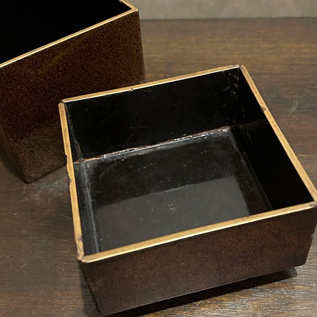 江戸時代　蒔絵　化粧箱　小物入れ　骨董　アンティーク